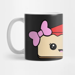 Cute Cheesecake girl Mug